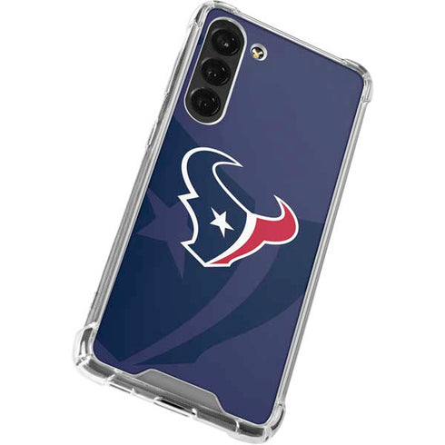 NFL Houston Texans Double Vision Galaxy S24 FE Clear Case